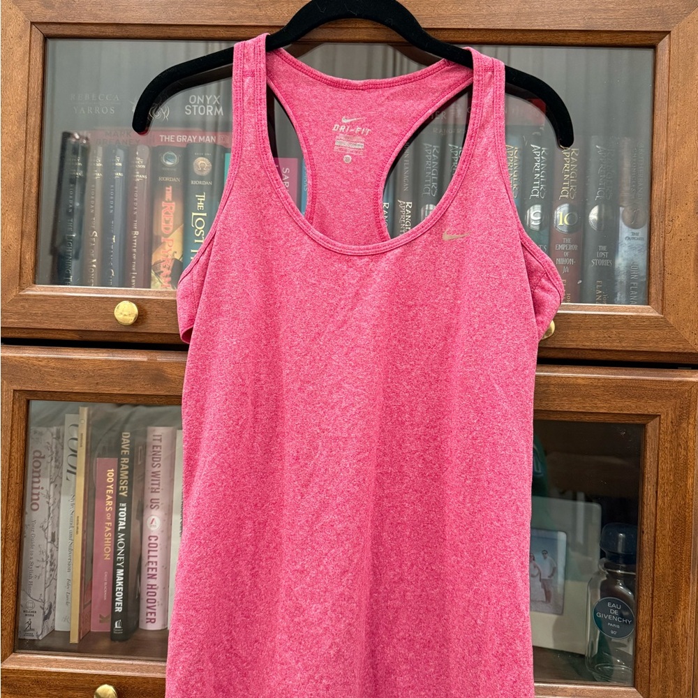 Nike Women's Pink Racerback Tank Top